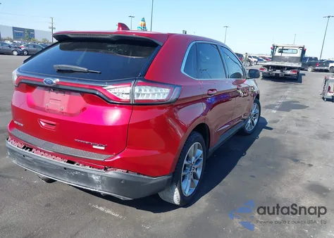 2015 Ford Edge Titanium из США, поврежденный, VIN 2FMTK3K92FBB61022